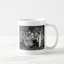 Follies Girls with toys, early 1900s Mug