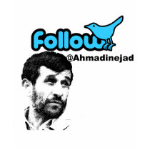 Follow Ahmadinejad t-shirts by megedsh Follow Ahmadinejad t-shirts