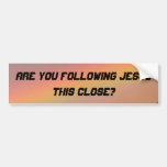 FOLLOW BUMPER STICKER