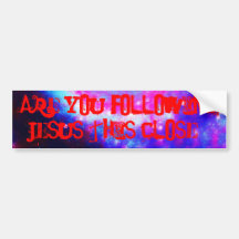 FOLLOW BUMPER STICKER