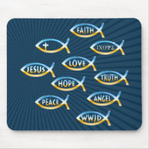 Follow Him - Christian Mousepad