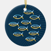 Follow Him - Christian Ornament
