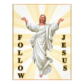 Follow Jesus Letterhead Design