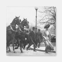 Follow Me Boys, 1908 Refrigerator Magnet