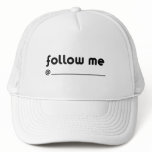 follow me @ hats