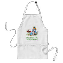 Follow me - I'll take you to Wonderland! Apron