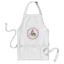 Follow me - I'll take you to Wonderland! Apron