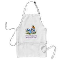 Follow me - I'll take you to Wonderland! Apron
