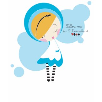 follow me in wonderland... shirt