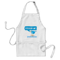 Follow Me On Twitter Apron