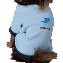Follow Me on Twitter pet clothing
