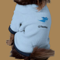 Follow Me on Twitter pet clothing