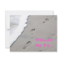 Follow Me To ... - invitations