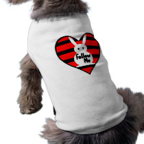 Follow Me White Rabbit Dog Clothing