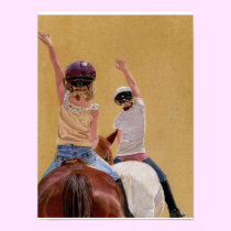 Follow the Leader Horse Art Prints and Posters posters