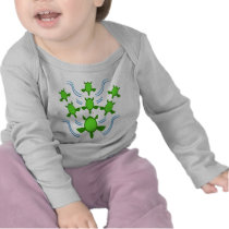 Follow the Turtles 2-Sided Infant Longsleeve T Shirts