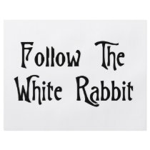 Follow The White Rabbit flyers by ColorShow Follow The White Rabbit flyers