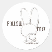 follow the white rabbit stickers