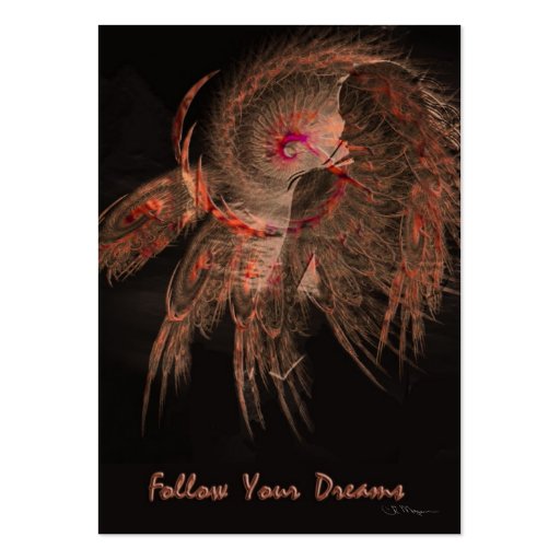 Follow Your Dreams Business Cards (front side)