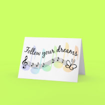 Follow Your Dreams cards by tshirtfun Follow Your Dreams cards