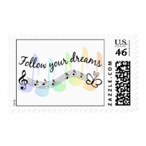 Follow Your Dreams postage