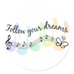 Follow Your Dreams Stickers