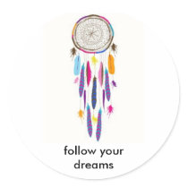 FOLLOW YOUR DREAMS stickers