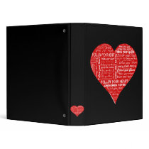 Follow Your Heart Binder