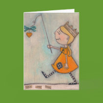 Follow Your Heart - Greeting Card