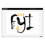 Follow Your Imagination Laptop Decal