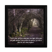 Follow Your Own Path keepsake gift box gift boxes