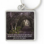 Follow Your Own Path Keychain