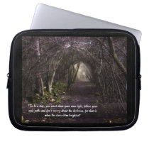Follow Your Own Path laptop sleeve laptop sleeves