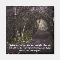 Follow Your Own Path magnet magnets