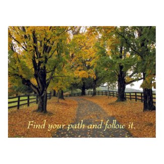 Follow your path by tdgallery print