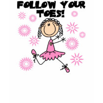 Follow Your Toes t-shirts by stick_figures Follow Your Toes t-shirts