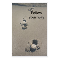 Follow your way custom stationery
