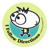 Following Directions stickers by circusbaby Following Directions stickers