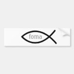 foma bumper stickers