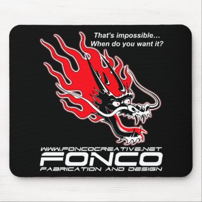 Fonco Mouse Pad by foncocreative
