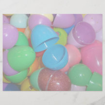 fondo colorido plástico del pastel de los huevos d flyer a todo color