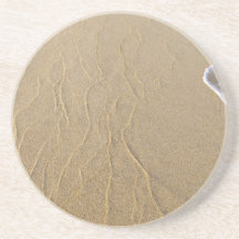 Fondo de la playa de Sandy Posavasos Personalizados