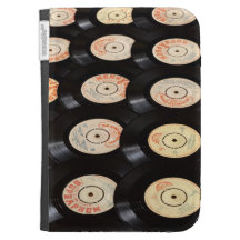 Fondo de los discos de vinilo