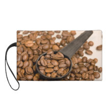 Fondo de los granos de café