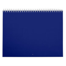 Fondos de los azules marinos en un calendario