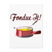 Fondue It postcards
