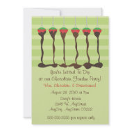 Fondue Party Invitation invitation