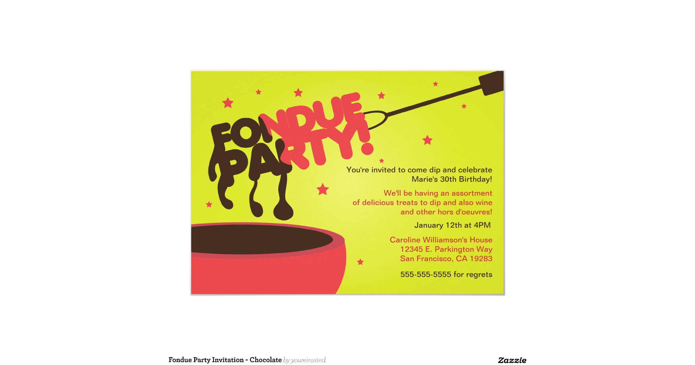 fondue_party_invitation_chocolate ...