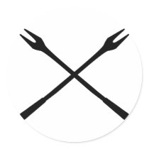 fondue spit icon stickers