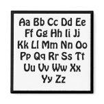 Font02 Alphabet Refrigerator Magnets